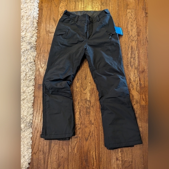 COLUMBIA Women's Kick Turner Insulated Pants, black Size L - Picture 1 of 10